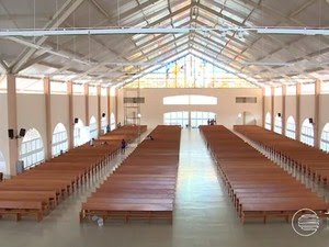 Novo Santuário de Santa Cruz dos Milagres (Foto: Reprodução/TV Clube)
