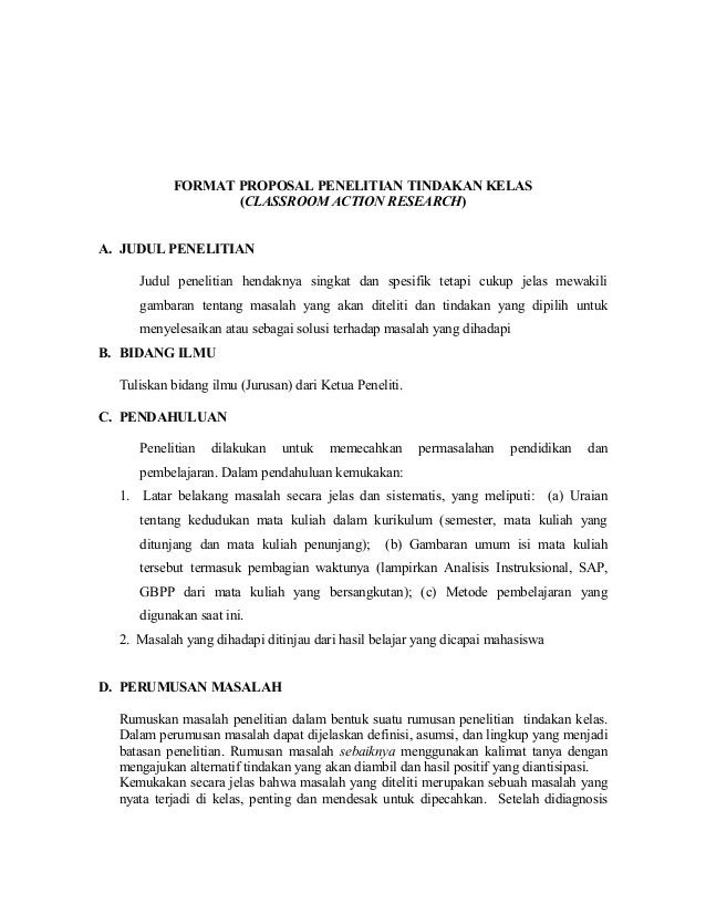 Contoh Proposal Ptk Paud Pengembangan Bahasa Barisan Contoh