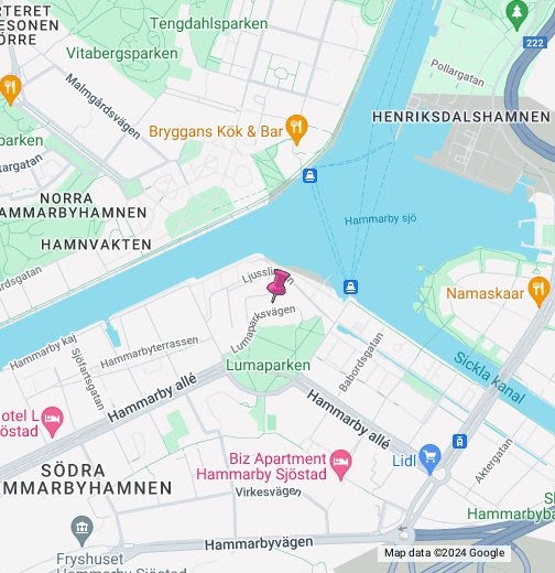 Hammarby Sjöstad Karta | Karta