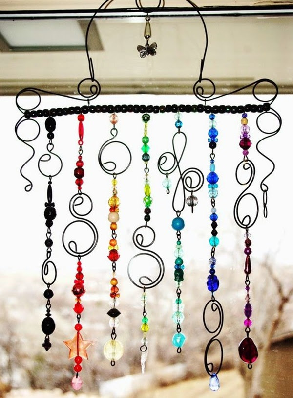 DIY Wind Chime Ideas to Try This Summer (36)