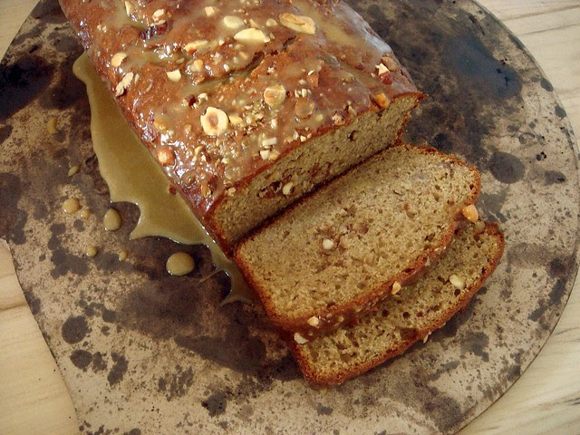 Peanut Butter Banana Loaf with Doug's Nuts