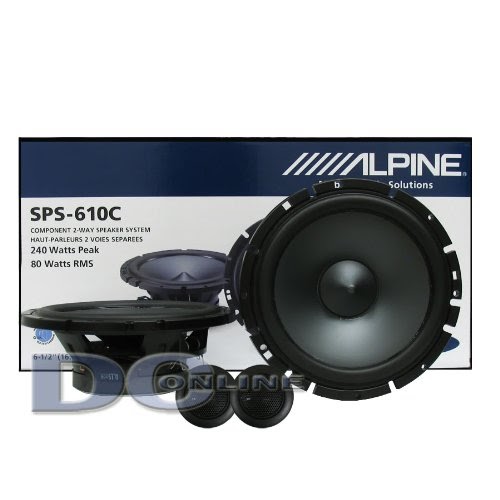 alpine car components: Check Out Alpine SPS-610C 6-1/2" 2-Way Type-S