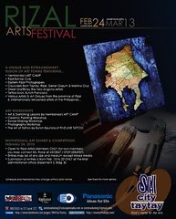 bloggers invite to cover the event - Rizal Arts Festival 2010 @ SM City Taytay