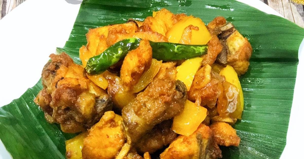 Resepi Ayam Goreng Kunyit Ala Thai  Wanita Ini Kongsi Resepi Ikan