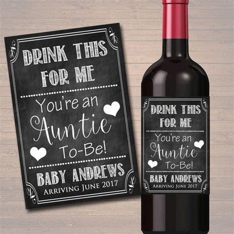 Drink This For Me You're An Auntie To Be, Beer & Wine Drink This For Me You're An Auntie To Be, Beer & Wine