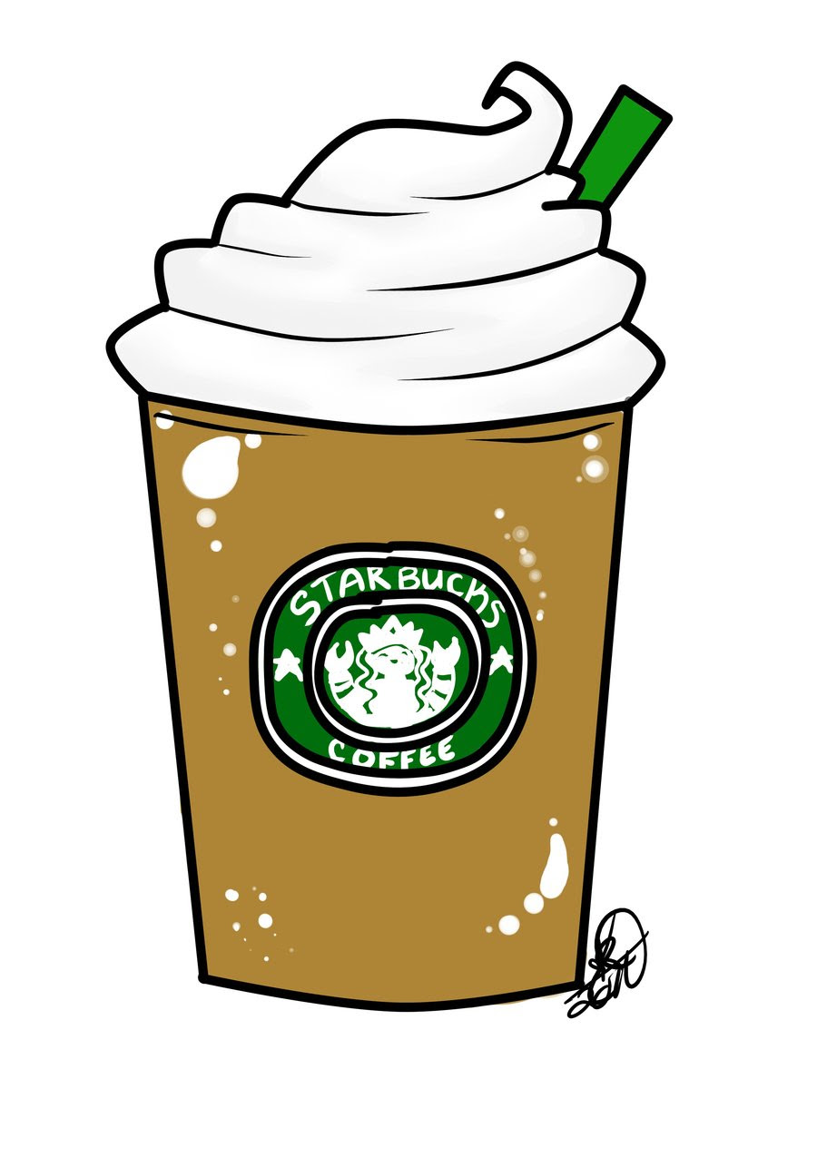 Kawaii Starbucks Cup Drawing