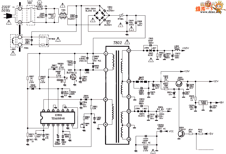 Toshiba Lcd Tv Circuit Diagram - Circuit Diagram Images