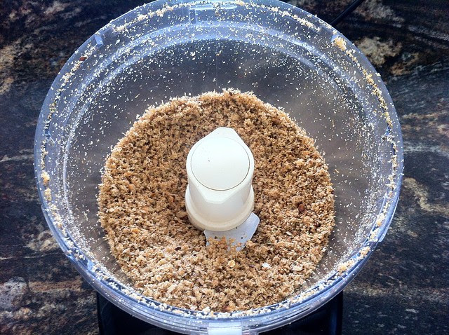 Seasoned Breadcrumbs in Food Processor