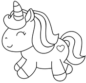 Anime Unicorn Girl Coloring Pages - Coloring and Drawing