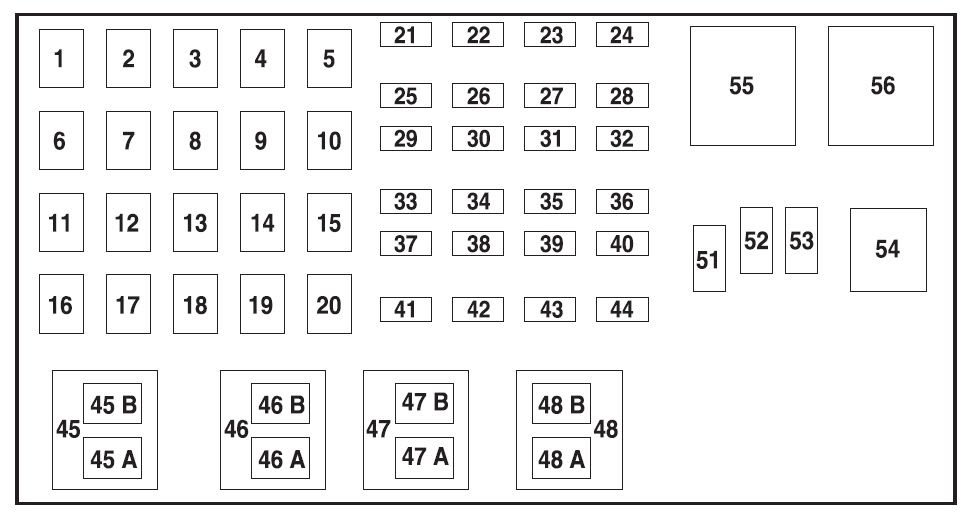 2002 Ford Ranger Xlt Fuse Diagram