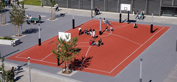 The world’s craziest basketball court is in Munich