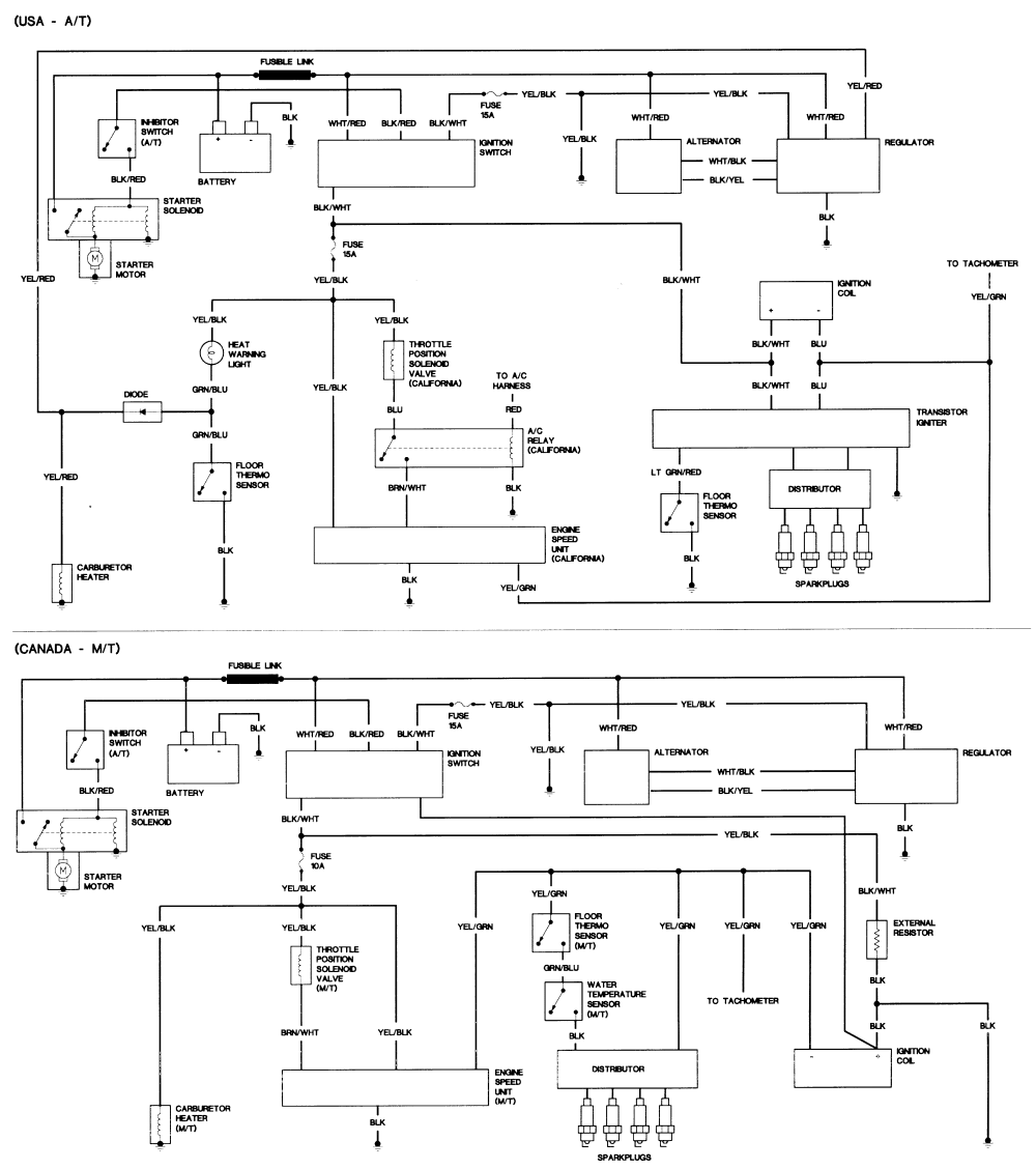 Wiring Distributor 1990 Mazda 323