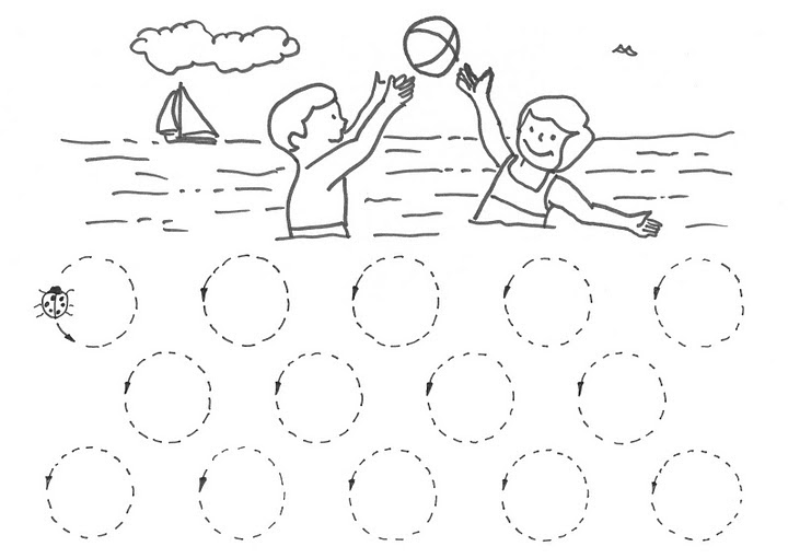 Circle Worksheet For Kids