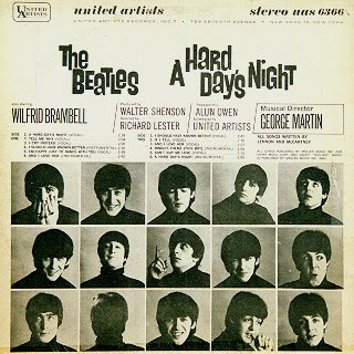 A Hard Day's Night - Import LP back