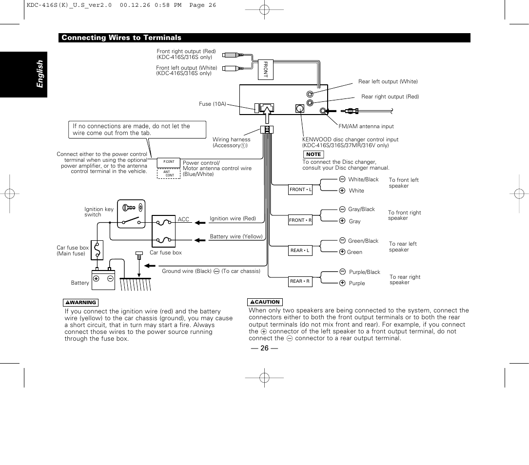 35 Kenwood Kdc 400u Wiring Diagram - Wiring Diagram Database
