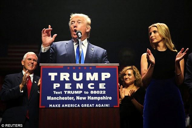 'Everybody is thirsting, thirsting for change,' Trump said during the third of five rallies scheduled for the final day of the 2016 presidential campaign