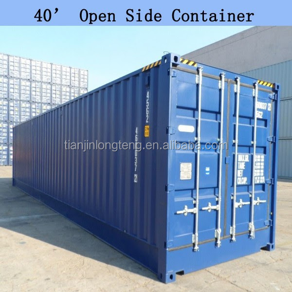 Lorenza: Here 40 foot shipping container with side doors