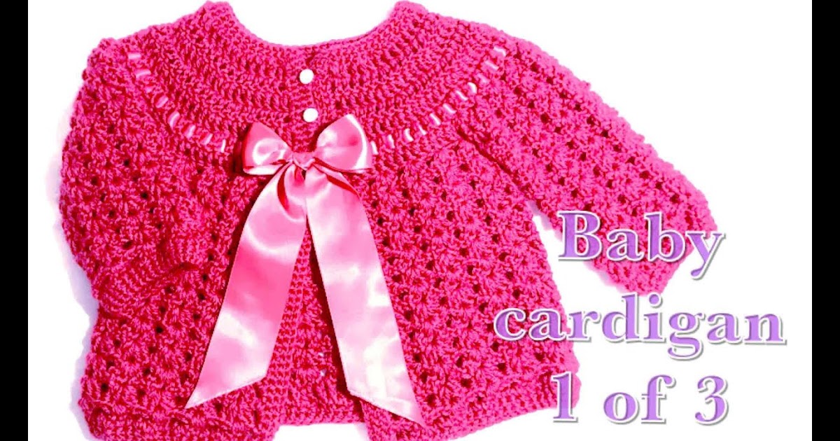 Crochet Baby Cardigan Pattern Uk - Amelia's Crochet