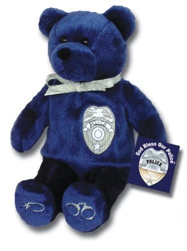 police stuffed bear