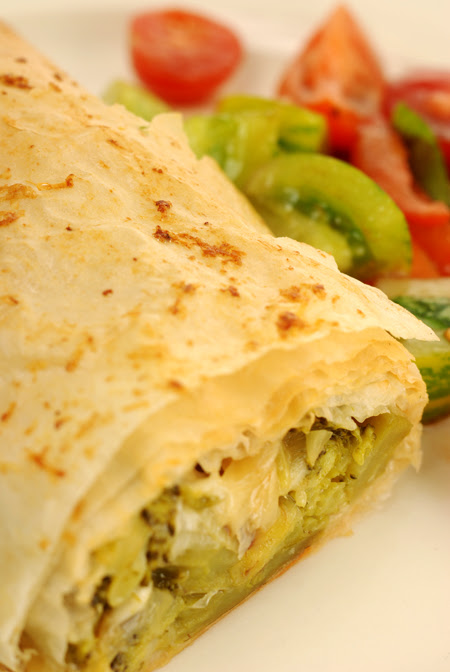 Broccoli, Leek and Taleggio Roll© by Haalo