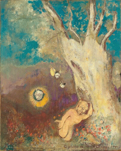 Sommeil de Caliban, Odilon Redon, 1895-1900