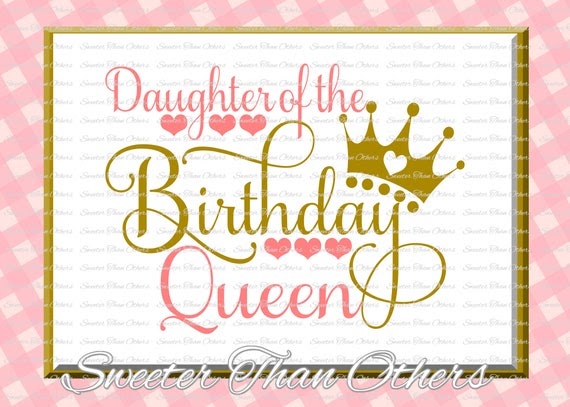 6252 Birthday Font Birthday Queen Svg Free SVG PNG EPS DXF File