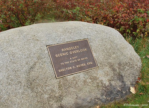 Rangeley Scenic Overlook Rock