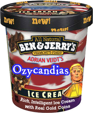 I met a traveller from an antique land/Who said: I have yet to taste in my long life/Such delicious ice cream as this. Watchmen Ice Cream