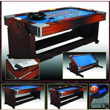 Pool table poker top