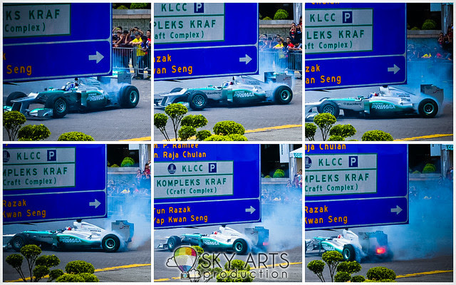 Petronas Motorsport Demo Run 2013 KLCC 17 March | TianChad.com