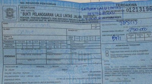 Surat Tilang
