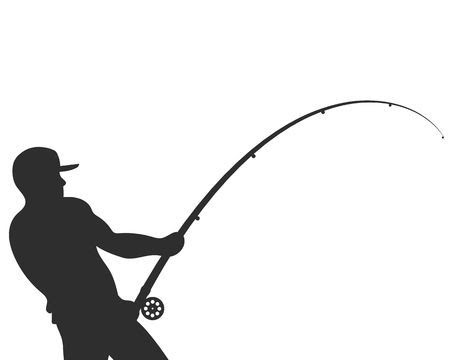 Fishing Pole Vector Art - Fishing Info