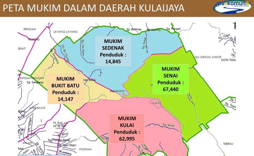 Detail Peta Objek Wisata Johor Bahru