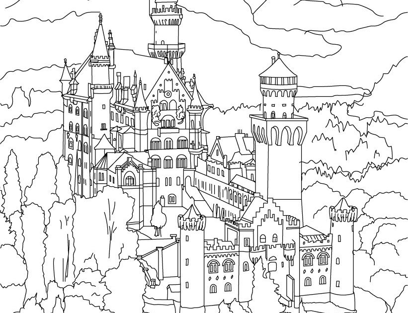 Malvorlage ritterburg information