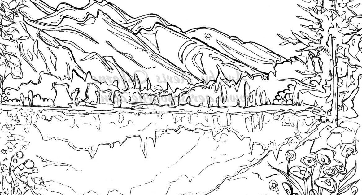 Smoky Mountain Coloring Pages - Lautigamu