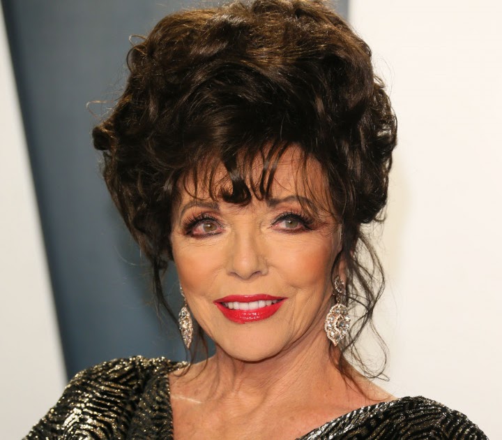 Ungeschminkt Joan Collins 2020 - Stars attend 2020 Oscars after party ...