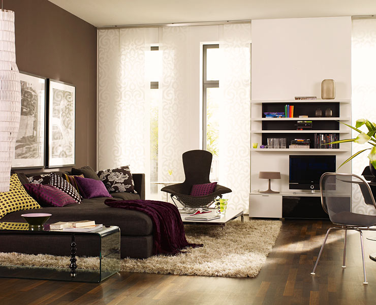 Design : wohnzimmer braun weià ~ inspirierende bilder von ...
