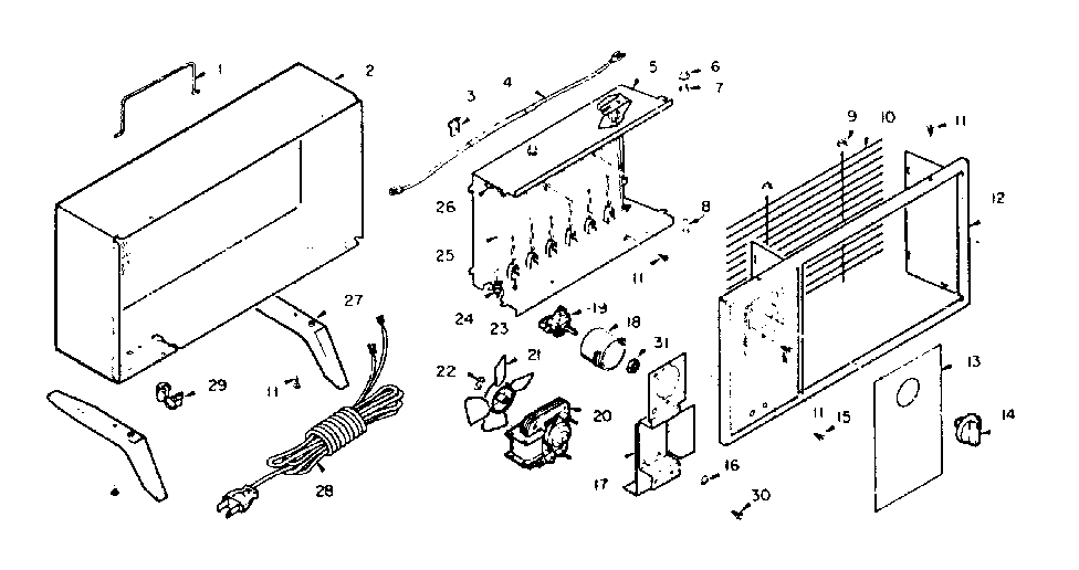 Lasko Fan Parts Diagram