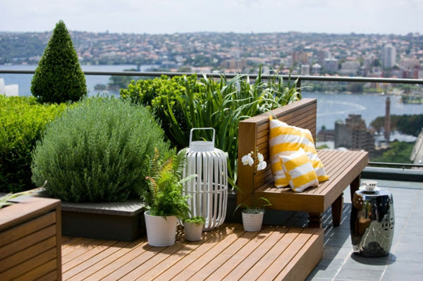 Ideen für erstaunliche Dachterrasse stadt city