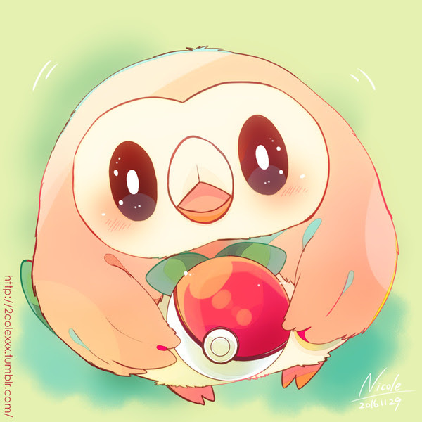 ぜいたくかわいい モクロー 可愛い イラスト 最高の動物画像