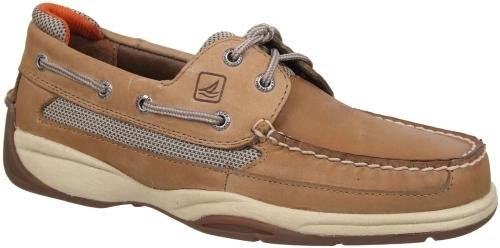 sperry men's lanyard 2 eye boat shoes