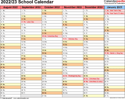 Marietta City Schools Calendar 2022-23 - April Calendar 2022