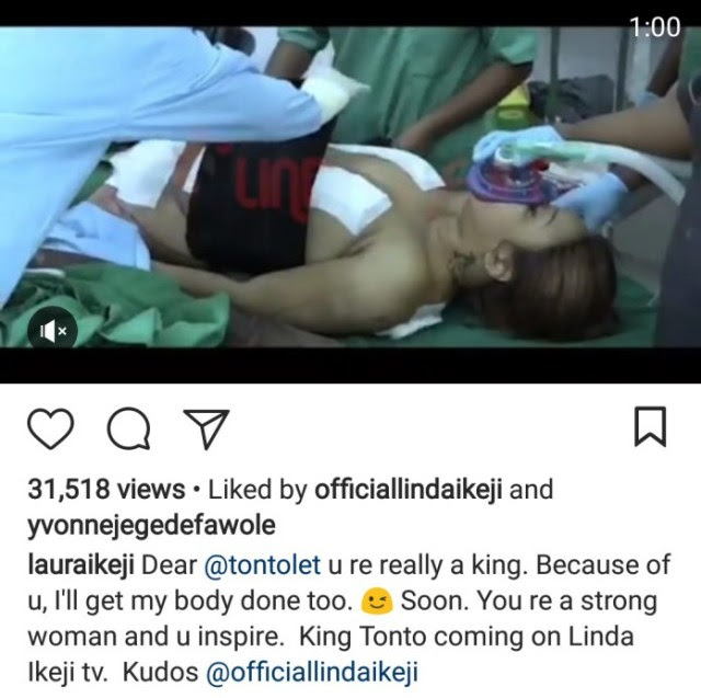 IMAGE RESULTS FOR LAURA IKEJI REVEALS SHE IS READY TO UNDERGO COSMETIC SURGERY LIKE TONTO DIKEH