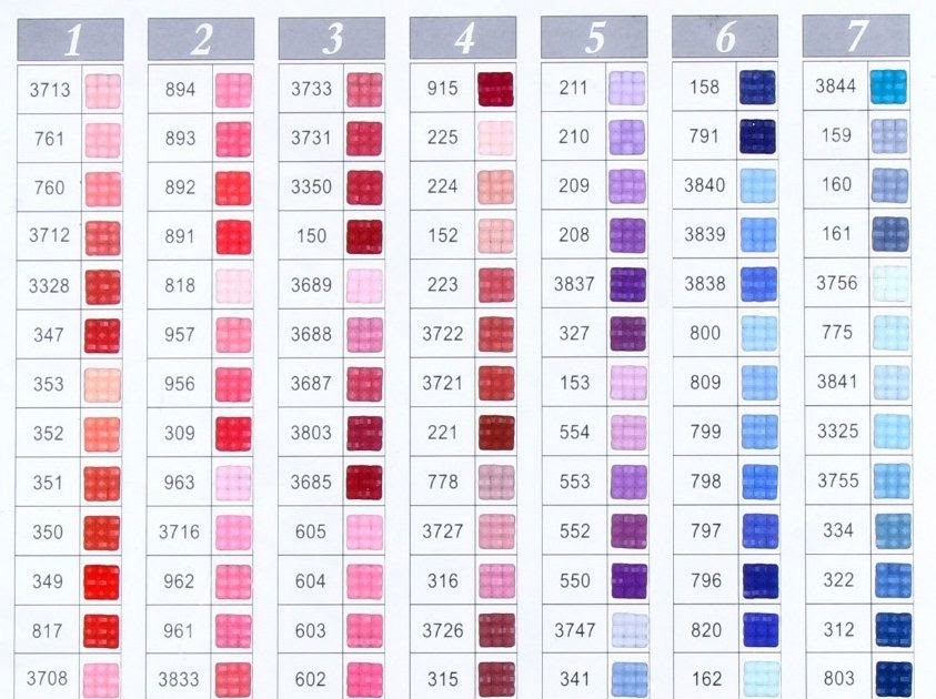 How Many Diamond Painting Colors Are There - DEEPIN-THEPIT