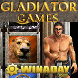 WinADay Casino New Gladiator Games Slot has Animated Bonus Game that Transports Players to a Coliseum Lion Duel
