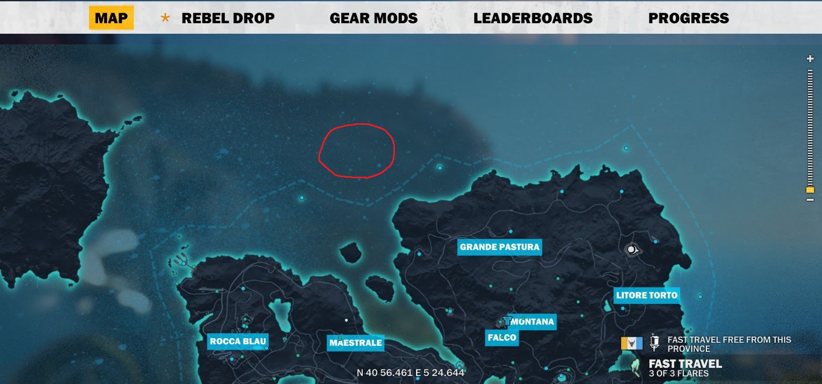Just Cause 3 Maestrale Map - Maping Resources