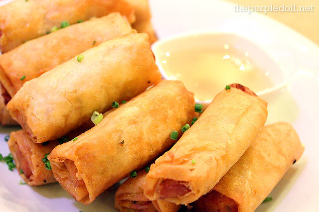 Deep-Fried Chorizo and Kesong Puti Lumpia (Large P360)
