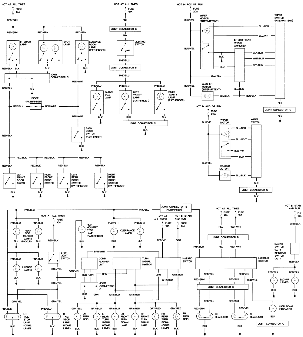 Nissan D21 Fuel Pump Wiring Diagram