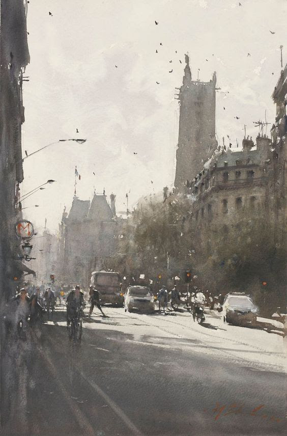 architectural water colors 26