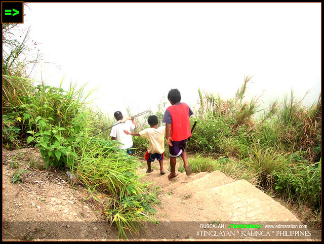 These children don't just hike, they run.